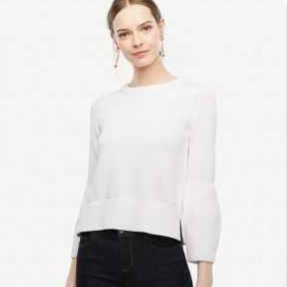 Ann Taylor Sweaters - Ann Taylor | Lantern Sleeve Sweater
